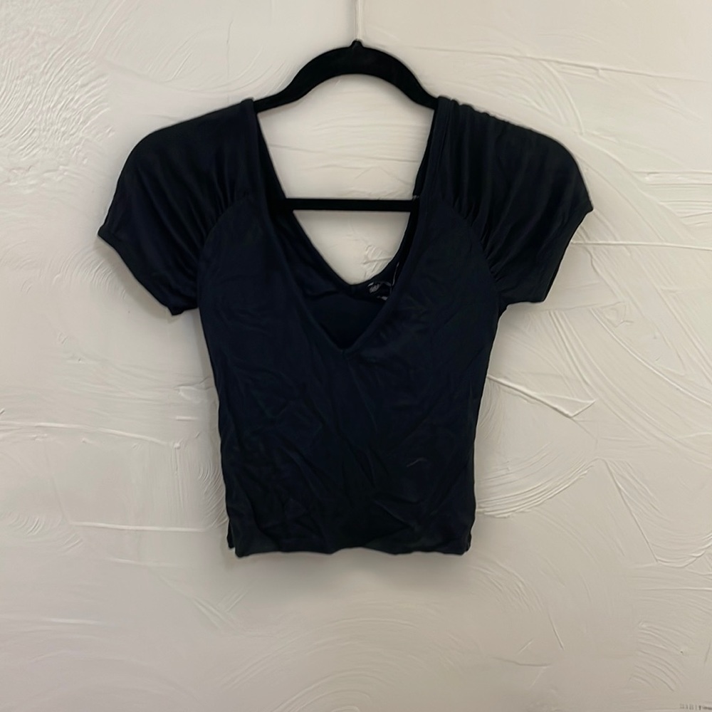 Urban Outfitters Black Crop Top